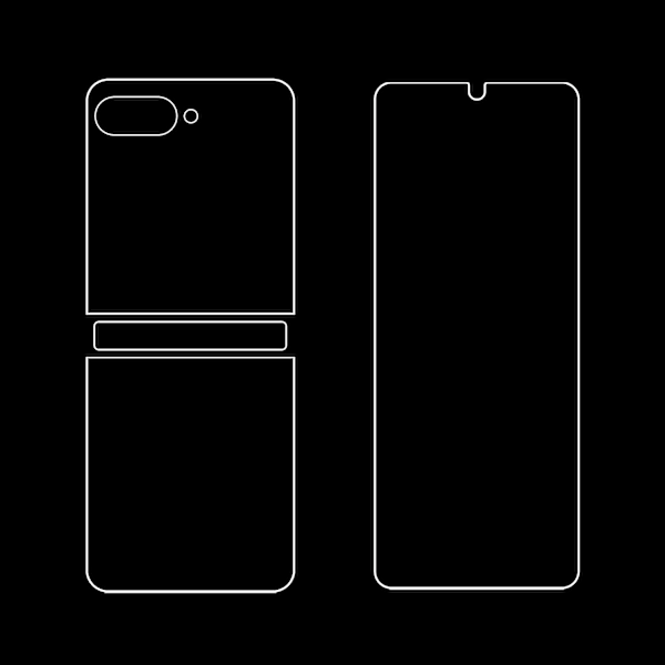 2 Sæt HD Skærmbeskyttelse til Motorola Razr 50 Ultra, Selvhelende TPU Fuldt Kropsfilm til Moto Razr 50 Ultra, Ridsefast