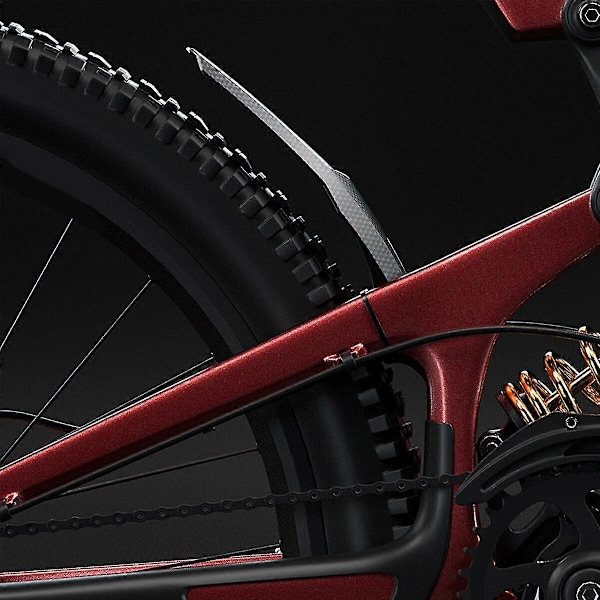 2x Cykelskärmar MTB-cykel Fender Fram Bakvingar Däckler Mudguard Anti-Stänk