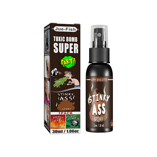 30ml Sterk Rumpe-Spray Super Sterk Lukt Morsom Gave Spøk Voksen eller Barn Prank