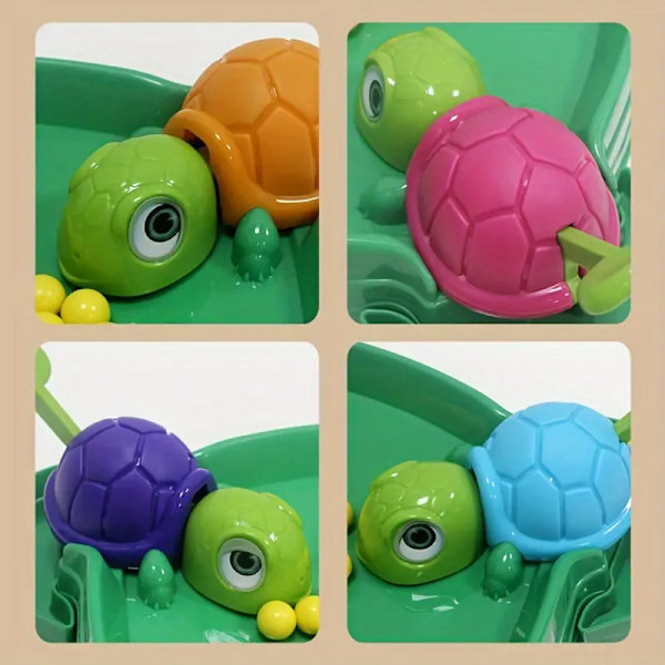 1 Set Hungry Little Turtle Spel, Förälder-barn Interaktion Multiplayer Spel Bordsspel Pedagogisk Leksak, spelgåva