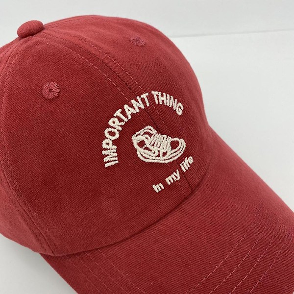 Kasket Kvinder Sommer Brev Broderi Blød Top Retro Casual Vild Baseball Cap Mænd (Beige)