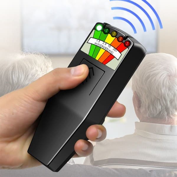 Elektromagnetisk Felt Måler Gauss Meter SORT