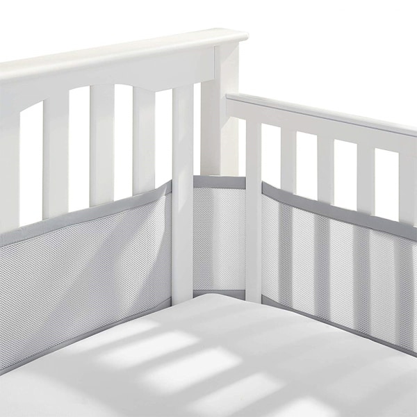 New breathable skin-friendly baby crib fence sandwich anti-collision bed fence mother and baby bedding