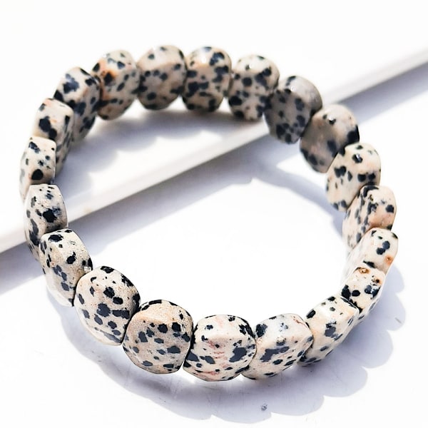 Rutileret Kvarts Hvid Løse Sten Armbånd