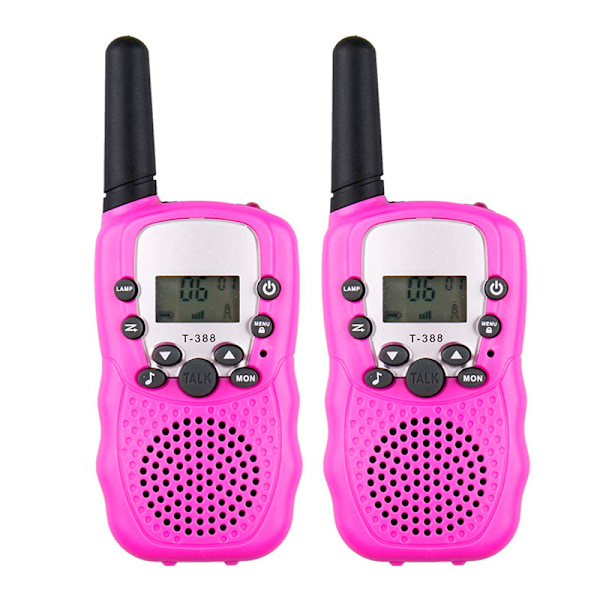 Barne-Walkie Talkie 3-pakning, 2-veis radioleker for gutter og jenter