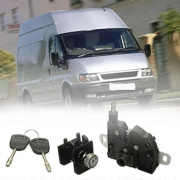 Lock Craft Dörrhuv Lås + 2 Nycklar för Transit Mk6 2000 - 2006 Transit Connect 2002-2013
