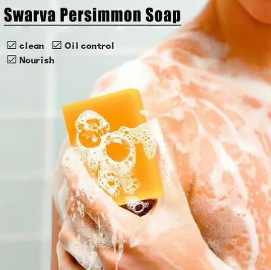 Swawa Persimmon såpe er spesielt designet for eldre og fjerner effektivt lukt. 2pcs