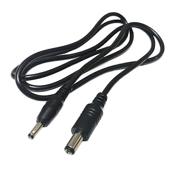 5,5x2,1 mm Hanplugg till 3,5x1,35 mm Hanplugg CCTV DC-strömkabel Adaptersladd för Olika Elektroniska Enheter