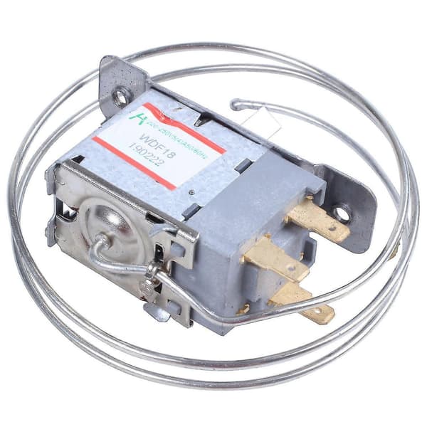 Kylskåps termostat AC 220V-250V Volt 5(4)A 3-polig 5,8 mm axeldiameter