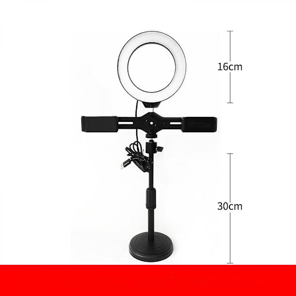 6 tommers Fylllys Ringlys Supplerende Lys LED Skalerbart Fylllys