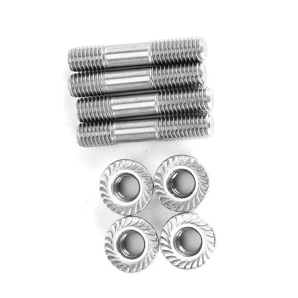 4 stk Bilsystem Eksos Stud Muttere M8x1.25 42mm/1.65in T25 T28