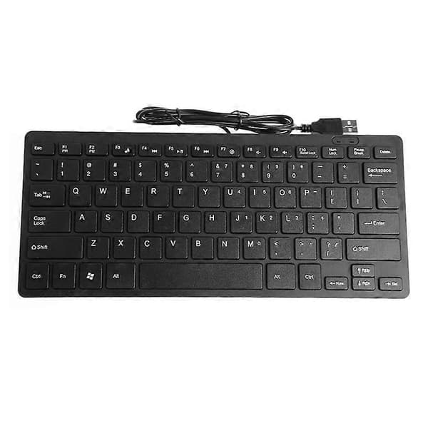 Mini Slim Multimedia USB-ansluten extern tangentbord för bärbar dator PC-dator