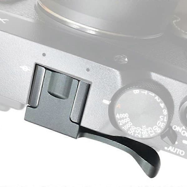 Metall Hot Shoe Tommelgrep for Fuji XPRO1 X-PRO2 X-M1 X-E2S X-E2 X-E1 X-A3 X-A2