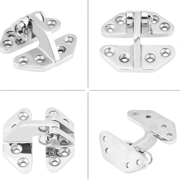 Rustfrit Stål Marine Bådslusehængsel Aftagelig Stift Hardware