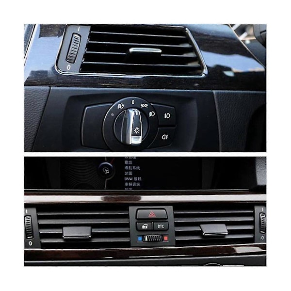 2 stk. til 3-serie E90 05-12 Holdbar Front A/C Air Conditioning Vent Outlet Tab Clip Reparationskit