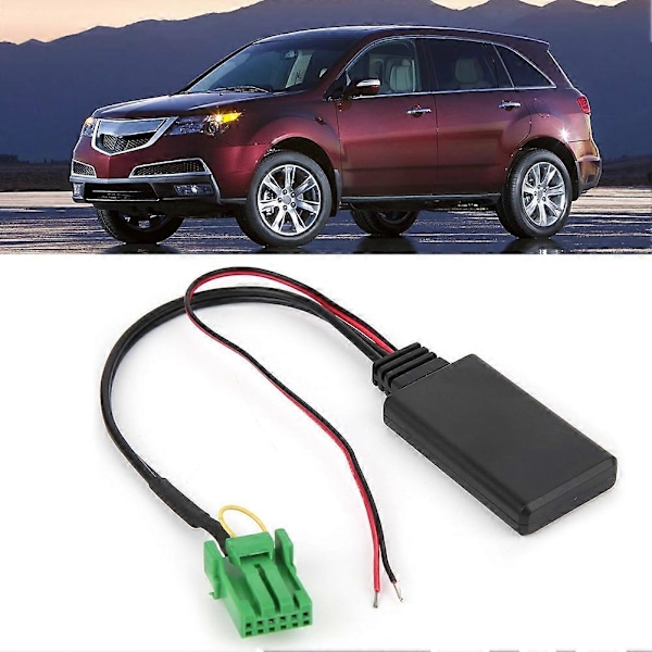 Bil Bluetooth-modul Lydmikrofon Håndfri MIC AUX Musikkadapter Passer for Honda Acura RDX Tsx MDX Csx