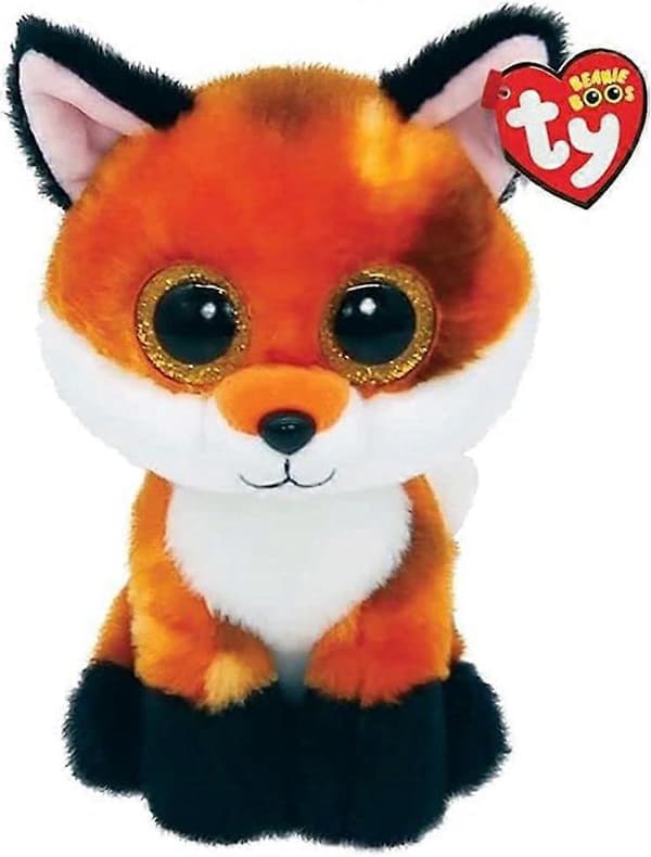 Beanie Boo Meadow - Orange Fox - 6\"
