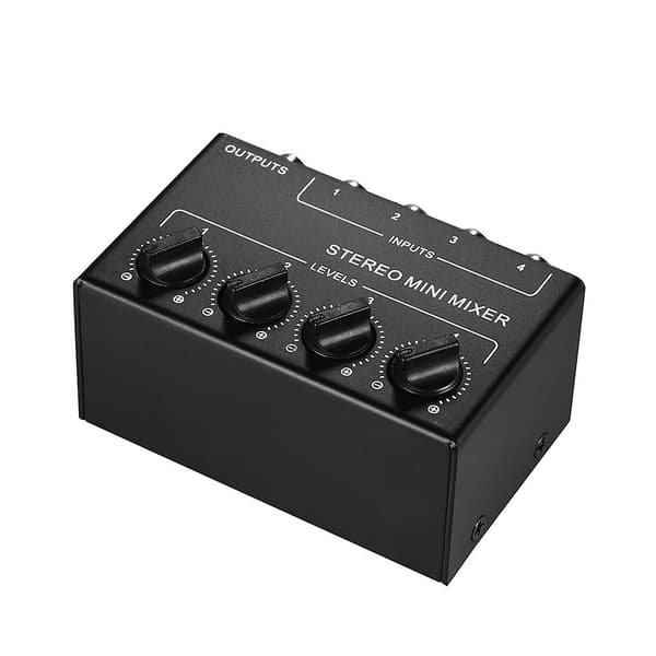 Audiosignal Multi-kanals Mixer Firekanals Passiv Splitter/Mixer for KTV