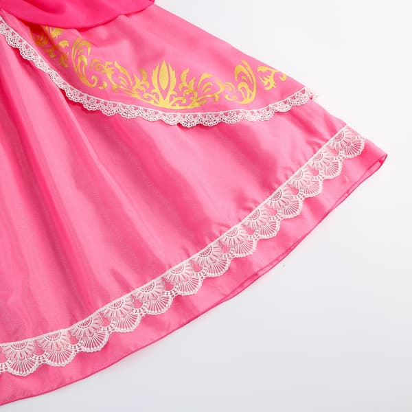 Halloween Prinsesse Peach Kjole til Børn 140cm