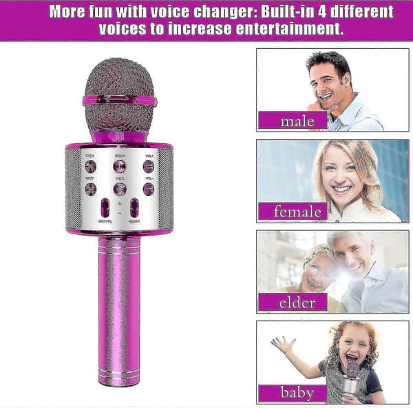 Karaokemikrofoni, Langaton Bluetooth-karaokemikrofoni