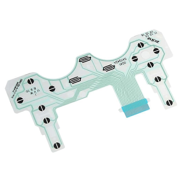 Ersättningsknappar Bandkretskort för PS2 Vibrationskontroll Ledande Film Tangentbord Flexkabel PCB SA1Q42A