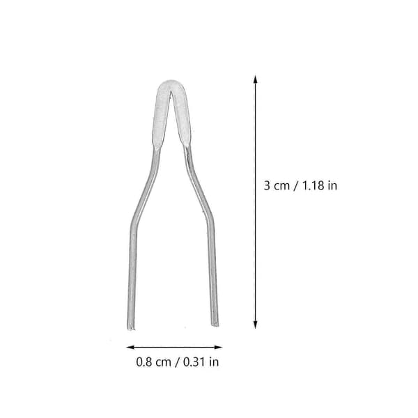 10 stk Tilbehør til Pyrografi Pen Spidser Træbrænding Spidser Pyrografisk Tilbehør Legering Brændende Spids