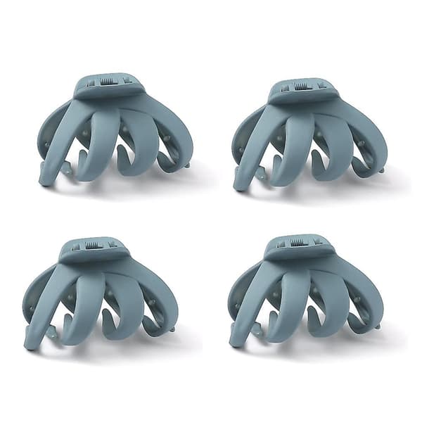 Heytea Pack med 4 Premium Chic Styling Hårclips, Medium Storlek Stark Hållkraft Hårclips Klämmor Inomhus Utomhus Hårfäste Hårstift Hårfäste