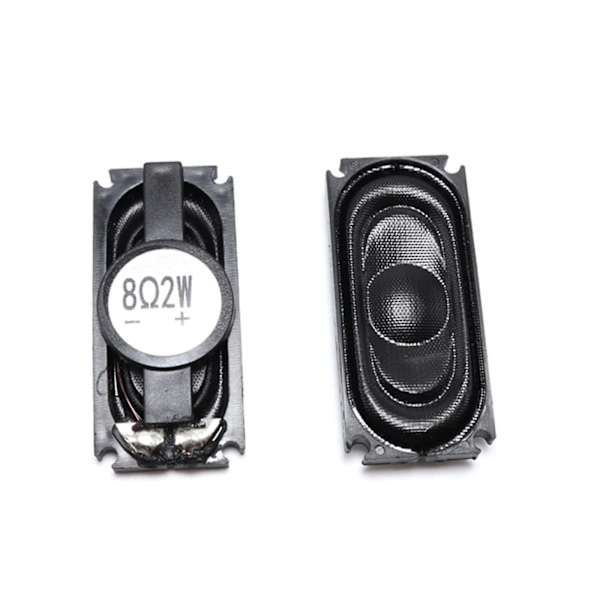 2 st Mini Audio 1635 8ohm 2W Högtalare med Kabel för Bärbar DIY Reparation