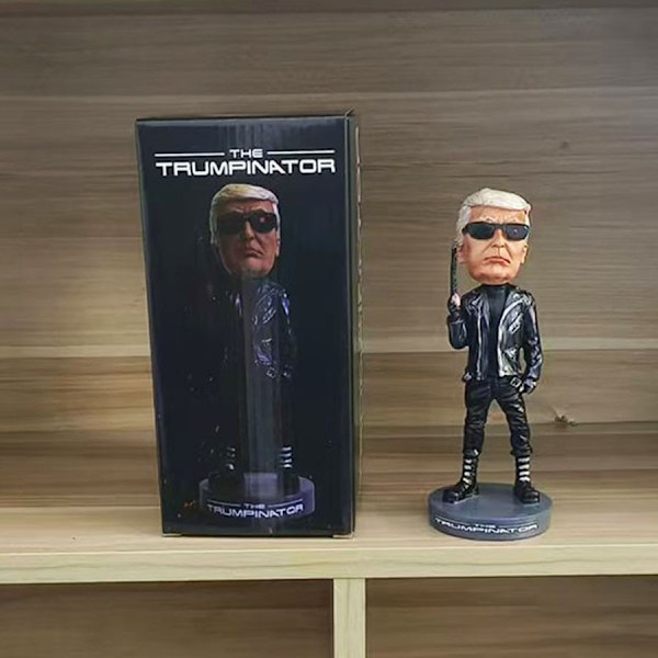 Bobblehead-nukkeja olohuoneen koristeiksi, kotipöydän hartsi käsityöt, rajatylittävä tukkukauppa taideteoksia