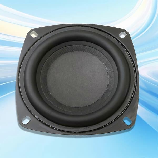 4-tums Högtalare 4Ohm 20W Högtalare Fullrange Ljudhorn 105mm Rektangulär Intern Magnet
