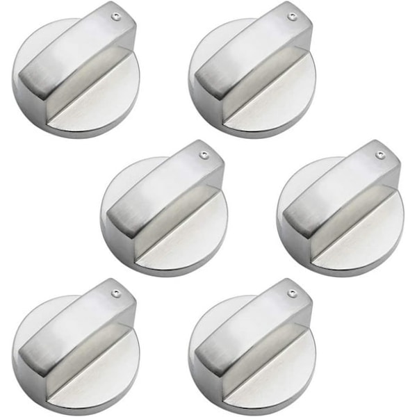 Gasskomfyr bryter metall sinklegering knott vribryter håndtak tenning prikk rund 6MM