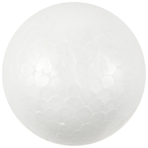 10 st Styrofoamklot för modellering 6cm - Vit