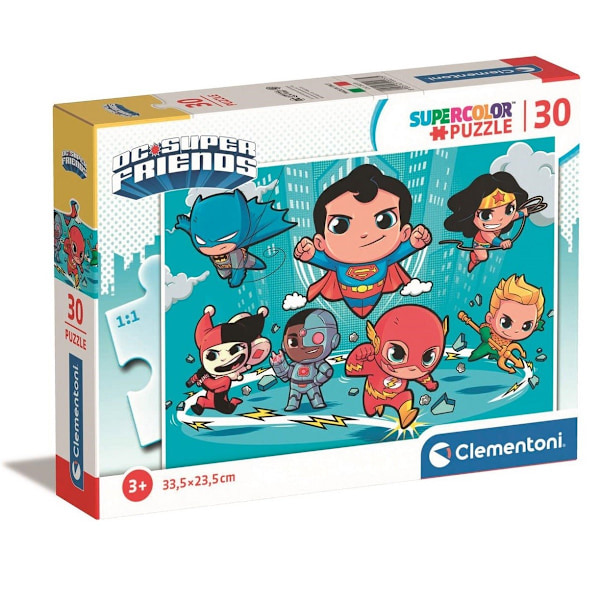 Pussel 30 bitar Clementoni - Super Friends