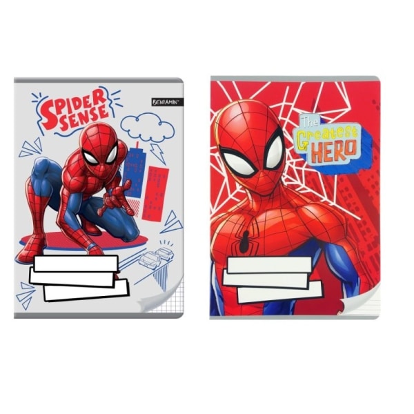 Spiderman Anteckningsbok 60-sidor - 2-pack