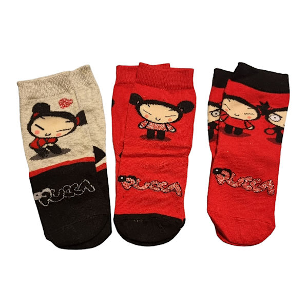 Strumpor för barn i 3-pack - PUCCA 23-26