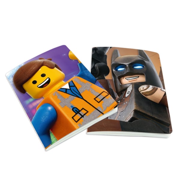 LEGO A5 skrivhäfte - 2 pack