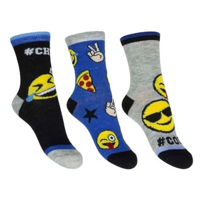 Strumpor 3-pack - Emojis 31-34
