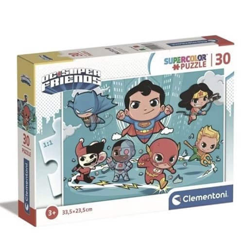 Pussel 30 bitar Clementoni - Super Friends