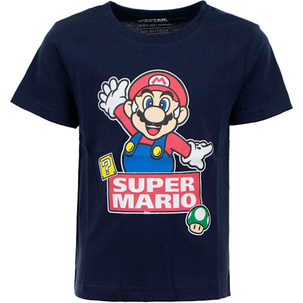 T-shirt  Kortärmad - Super Mario 104 ca 4år