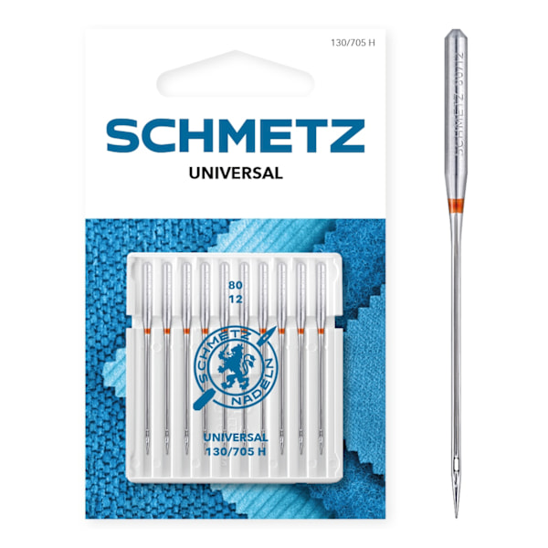 Schmetz Universalnål - 10 st 2st x70/10 + 6st x80/12 + 2st x 90/1
