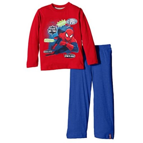 Spiderman Pyjamas Spindelmannen Blå 128 - ca 8år