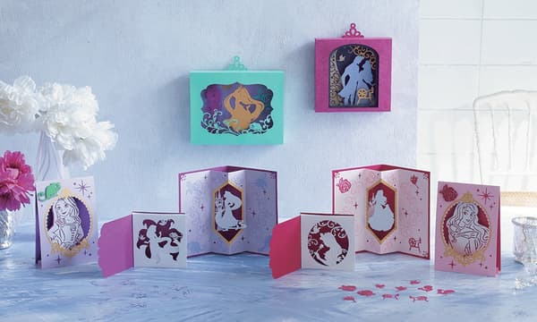 ScanNCut mönsterkort - Rapunzel & Aurora