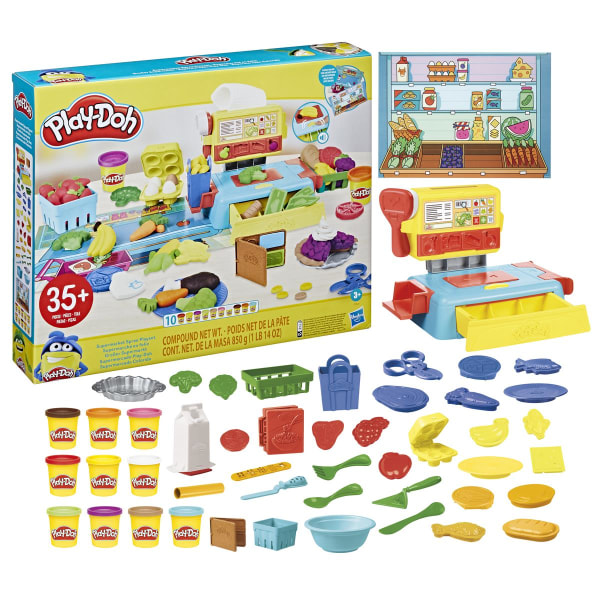 Play-Doh Supermarket Mataffär Lekset