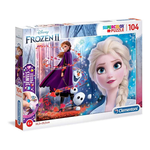 Pussel med Juveler 104 bitar - Frost II