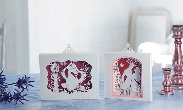 ScanNCut mönsterkort - Rapunzel & Aurora