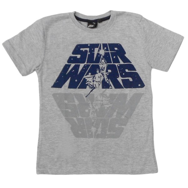 Star Wars T-shirt Kortärmad Grå 164 - ca 14år