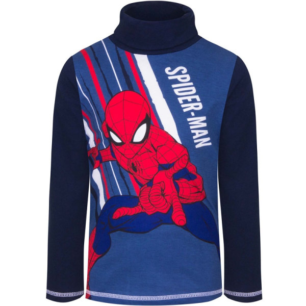 Spiderman Polotröja - Spindelmannen Röd 128 - ca 8år
