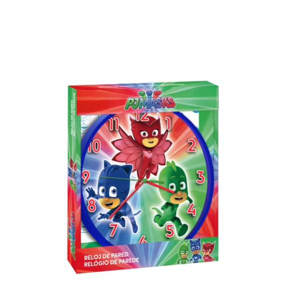 PJ Masks väggklocka