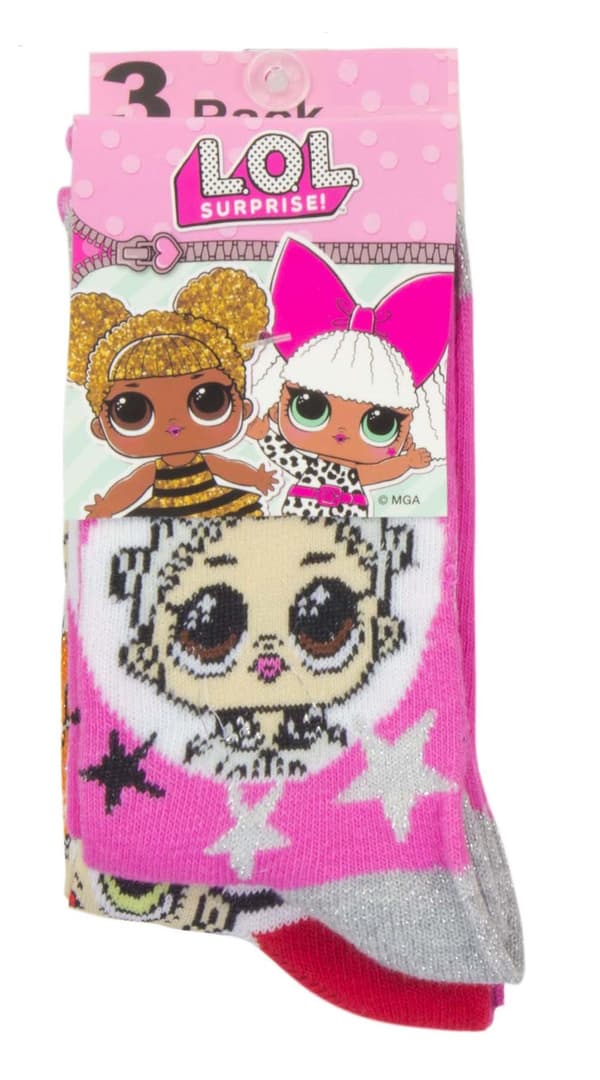 L.O.L. Surprise! strumpor 3-pack - Storlek 23-26 23-26