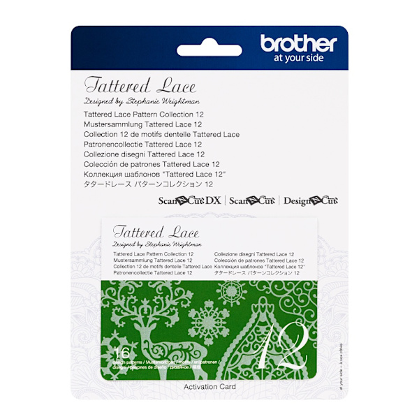 Tattered Lace Pattern - 12 - ScanNCut mönster